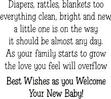 Diapers, Rattles & Blankets